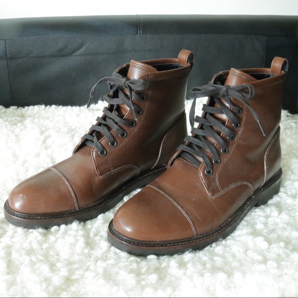 Coach Leather Boots